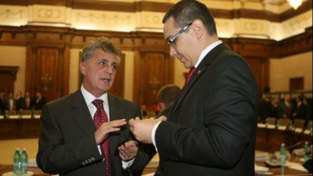 Mircea Dusa si Victor Ponta