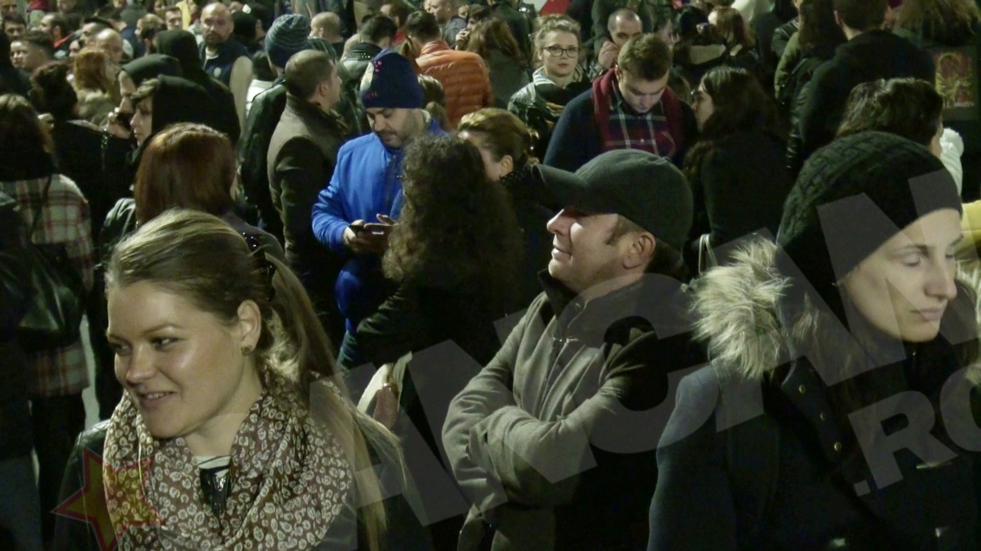 Pavel Bartos a participat la manifestatie