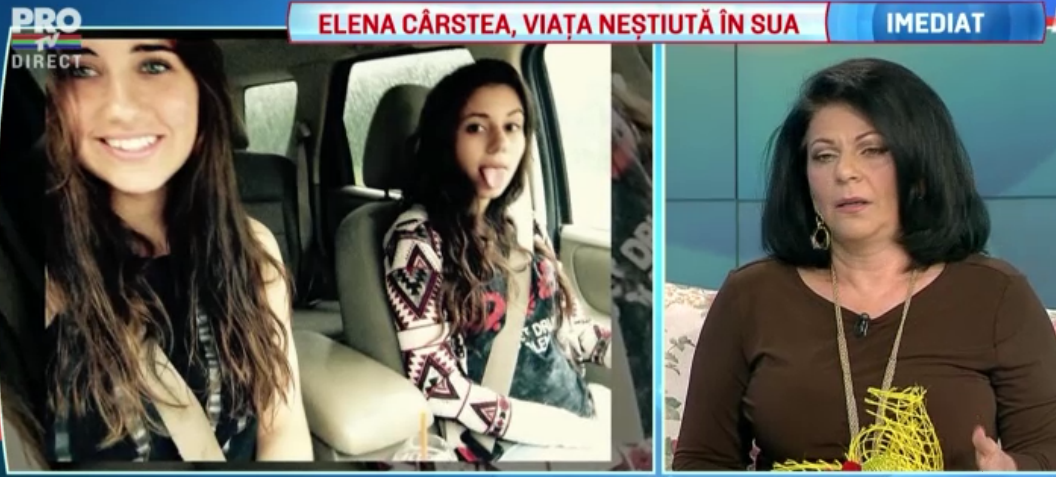 Elena Carstea si cele doua fiice ale sale