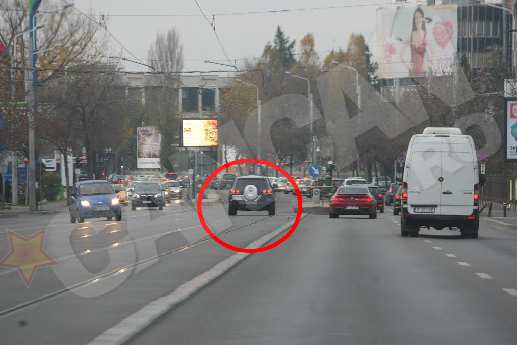 Merge pe linia de tramvai