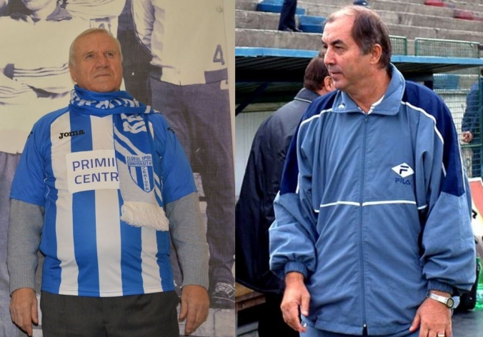 Leonida Nedelcu (dreapta)