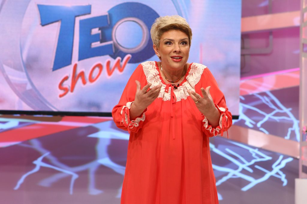 Chiar si la inceputul emisiunii Teo Show, vedeta TV avea un surplus de greutate