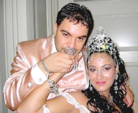 Florin Salam, alaturi de fosta sotie