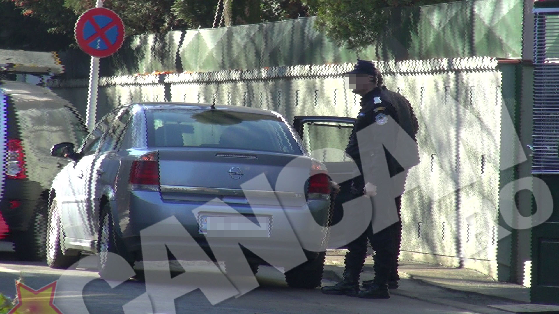 Sepepistul deschipe portiera masinii in care se afla Nina Iliescu