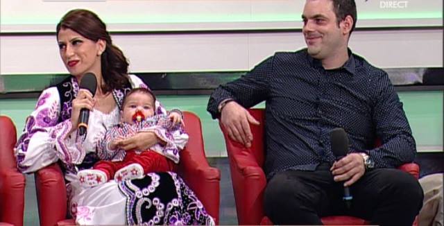 Alina Radi, tatal copilului si iubitul sau