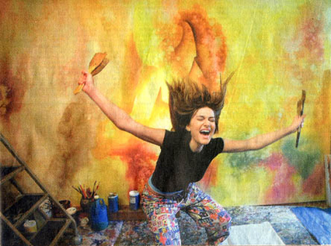 Tanara a reusit sa se faca cunoscuta datorita talentului sau artistic