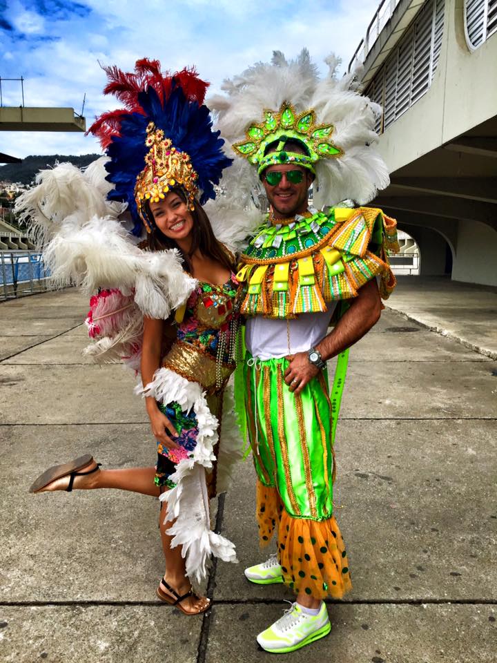 Bianca si Kevin, in Brazilia
