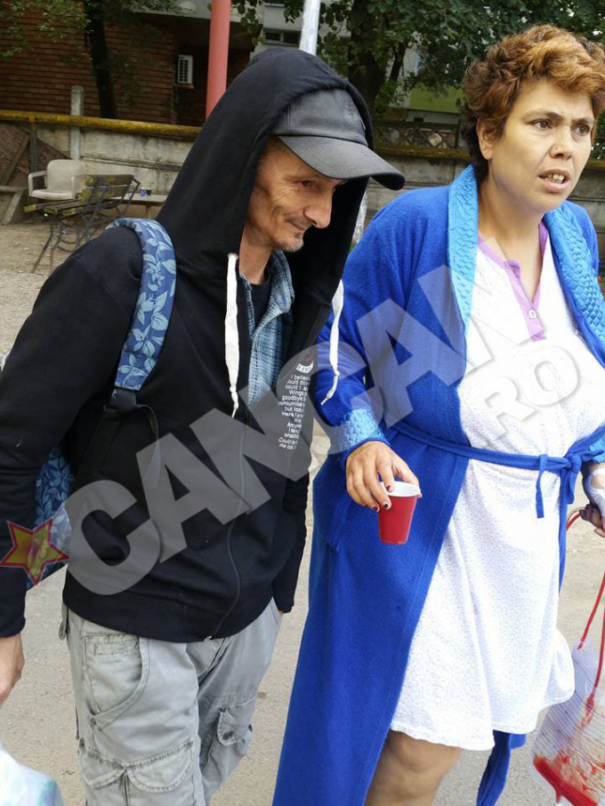 Ioana Tufaru si tatal copilului