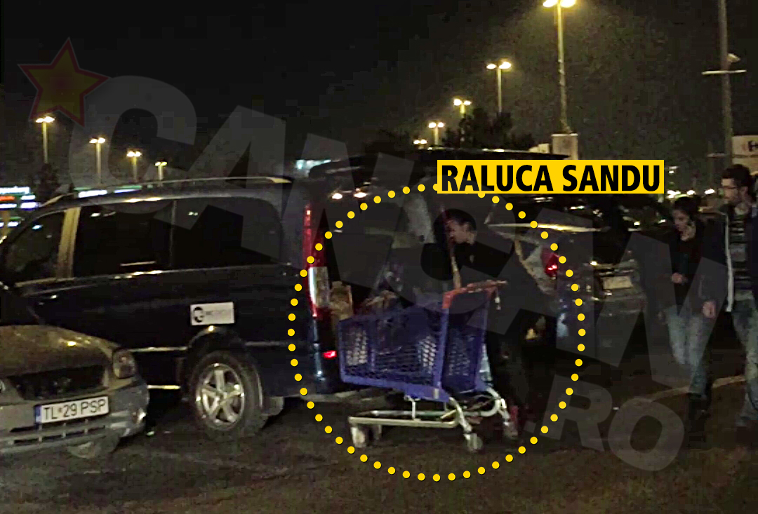 Raluca a venit cu duba la cumparaturi