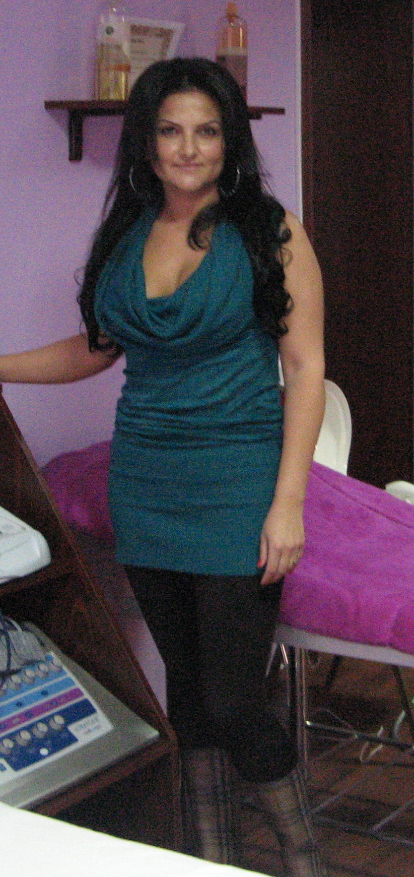 Ea este Gabriela, sotia lui Aliuta