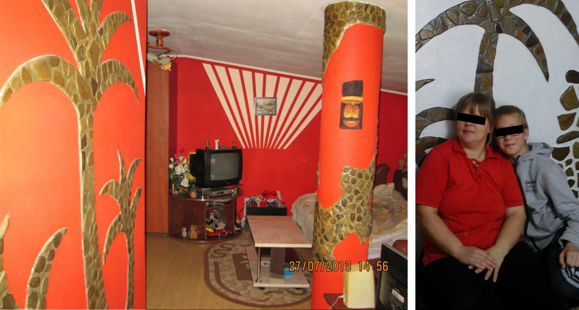 Stefania Pasare si copilul ei