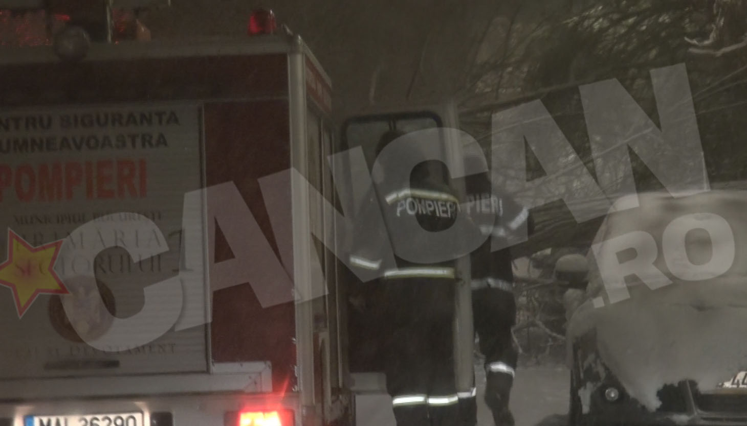 Din fericire nimeni nu a fost ranit