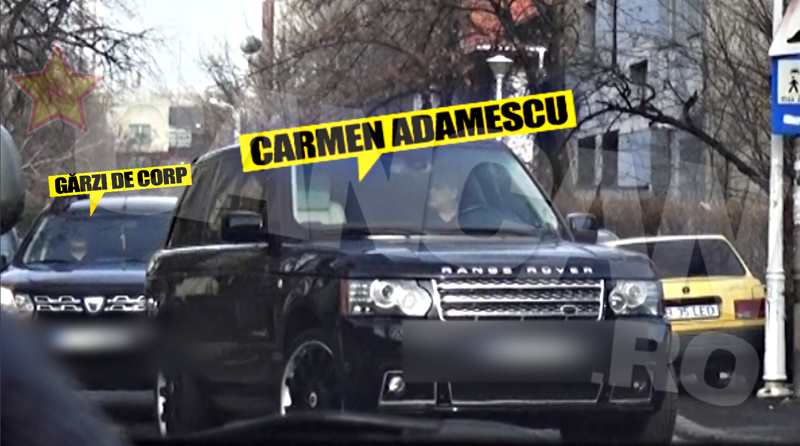 Range Rover-ul in care se afla (inca) nevasta miliardarului Adamescu este 