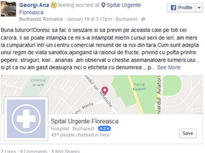 fruct otravit capitala