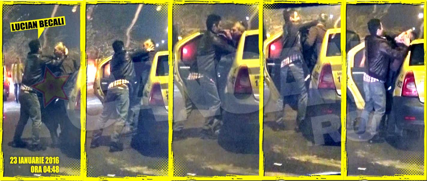 Nu, nu e vorba in aceste imagini de o exorcizare, in direct, in parcarea de la 