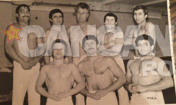 Traian alaturi de colegii de echipa