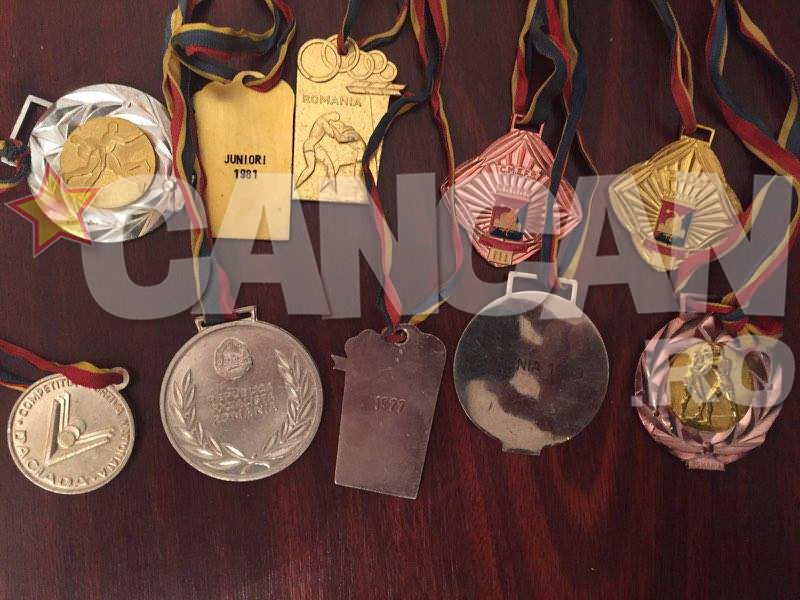 Medaliile obtinute in urma competitiilor