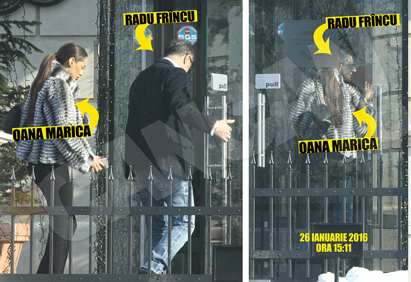 ”Cum adică să nu mai am Ferrari? Îl am în service, s-a rupt o planetară, iese săptămâna viitoare”, pare să-i explice Radu Oanei, la intrarea de la Fratellini