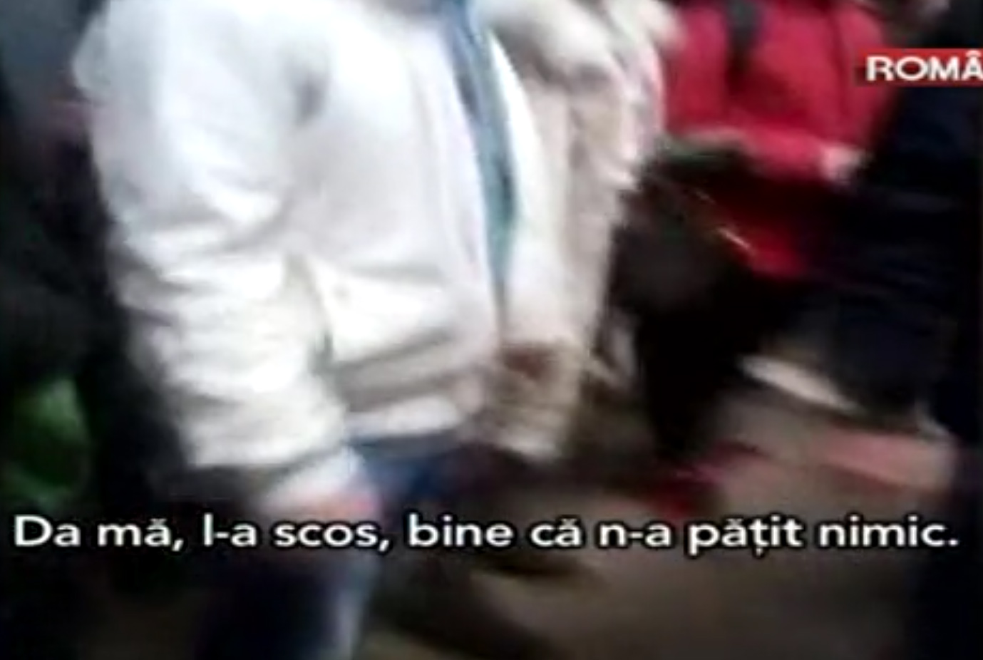 Toata lumea era foarte alertata cand a vazut asta