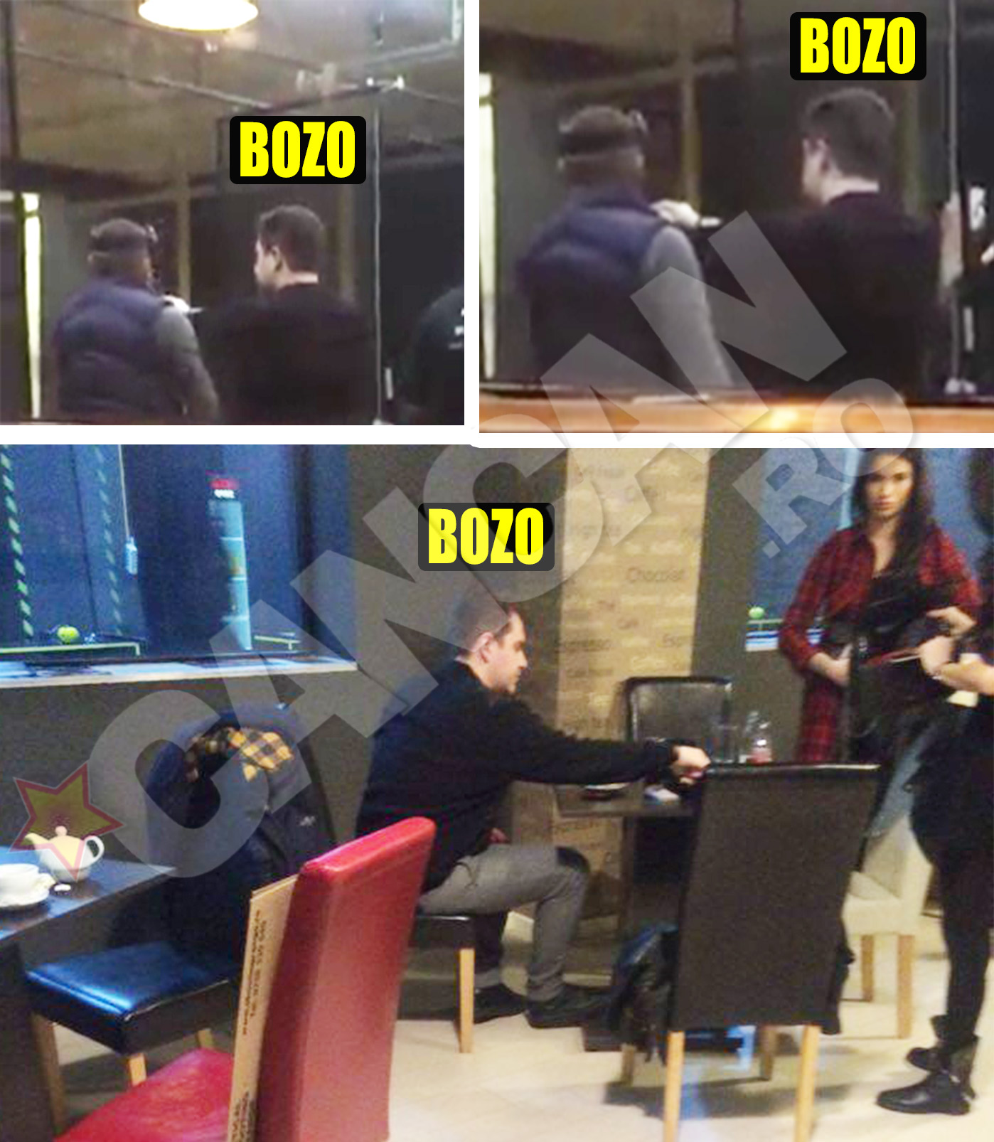 Bozo, Roxana şi prietena acesteia au tras-o în trei la dublu: mai întâi din ţigară, apoi şi cu arma