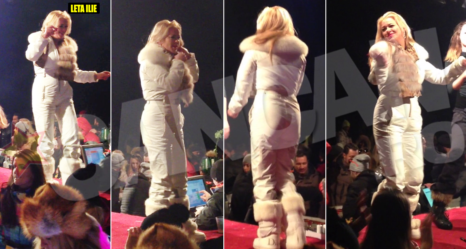 E un zepelin pe cale să se prăbuşească? E un astronaut revenit pe Pământ după 20 de ani? Nu, e Leta Ilie dansând, în 2016.