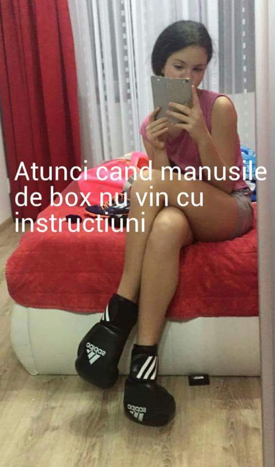 Fata a devenit tinta glumelor prietenilor