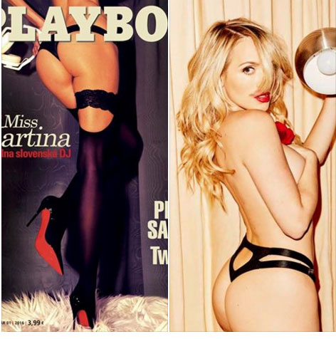 Katie a aparut si in Playboy