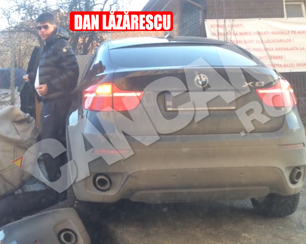 După aproape o sticlă de whisky, X6-le pare brusc mare cât un crucişător. Probabil acesta a fost motivul pentru care Dan Lăzărescu nu s-a mai descurcat să iasă cu maşina din parcare