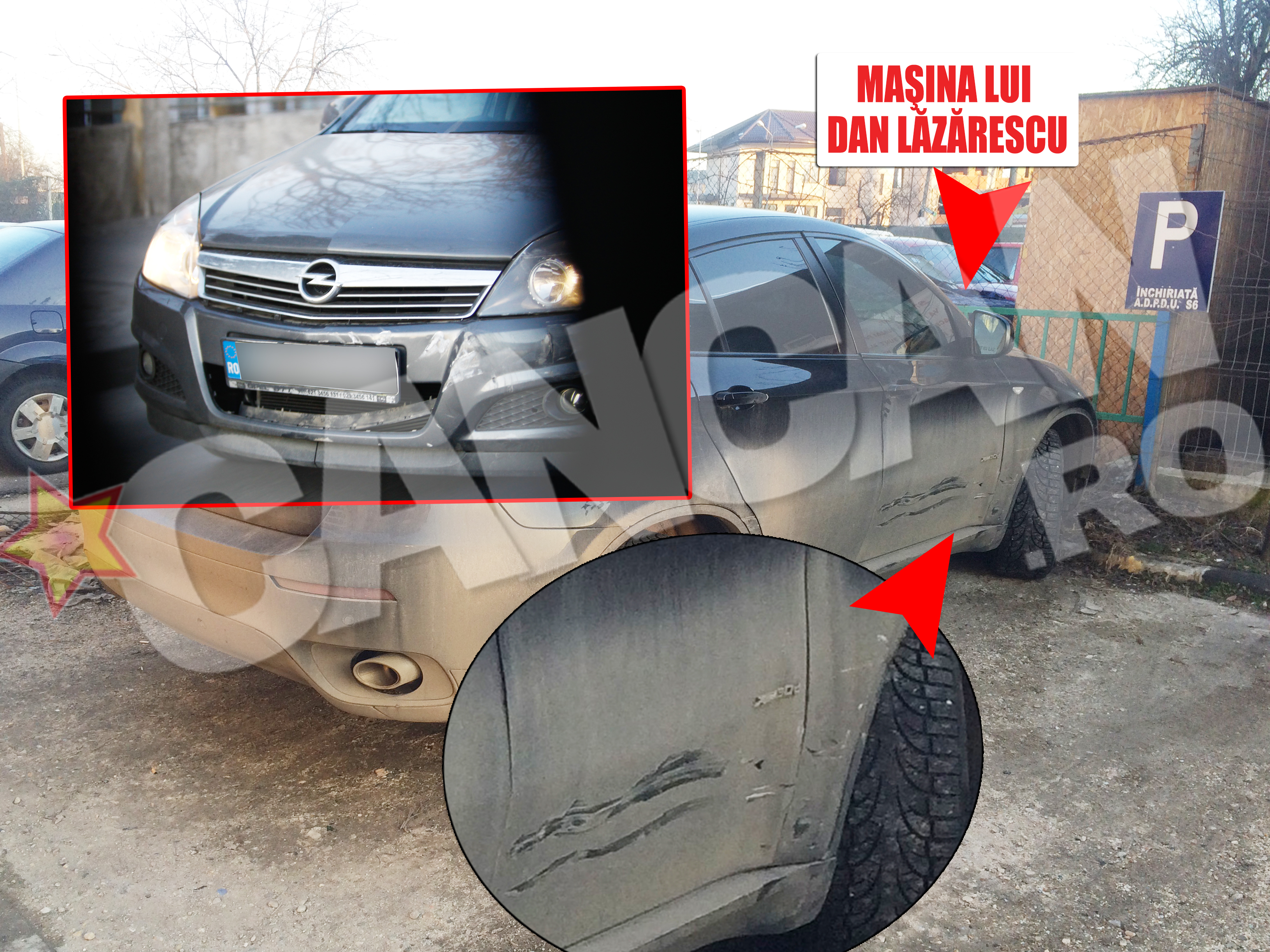 A şters maşina, după care a şters-o. Dan Lăzărescu a parcat şi a părăsit locul accidentului înainte de apariţia poliţiei