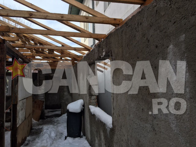 Noua casa a familiei Richard este inca in constructie