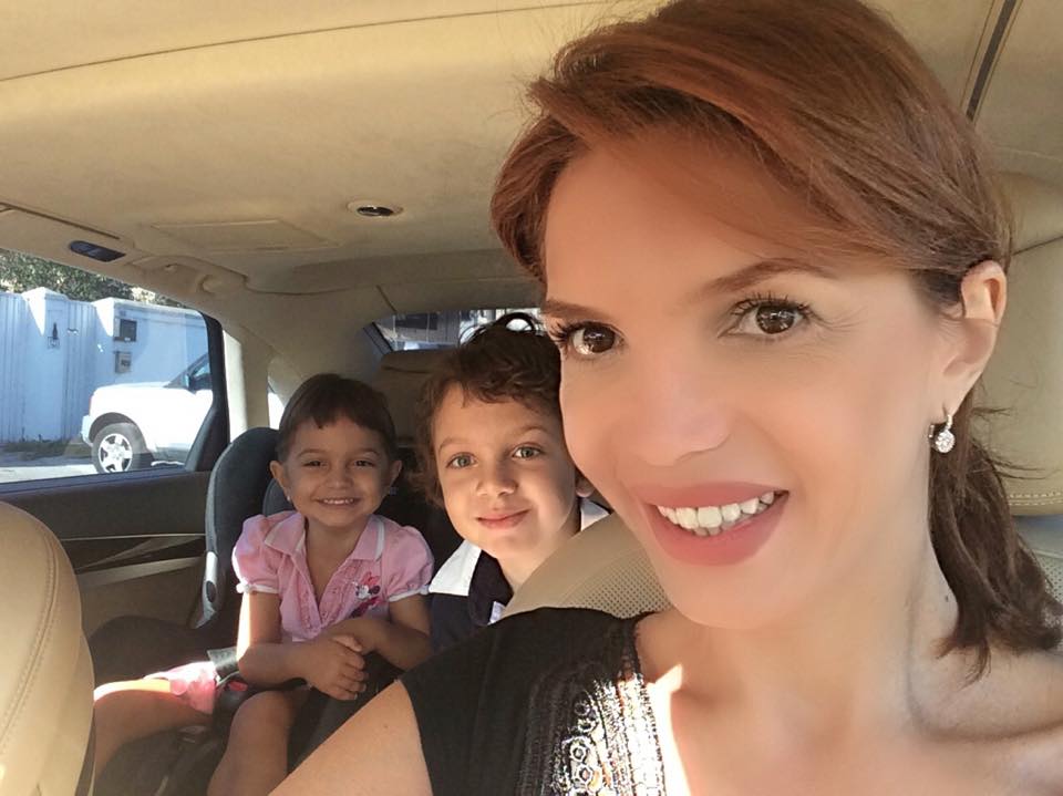 Cantareata si sotul ei au impreuna doi copii