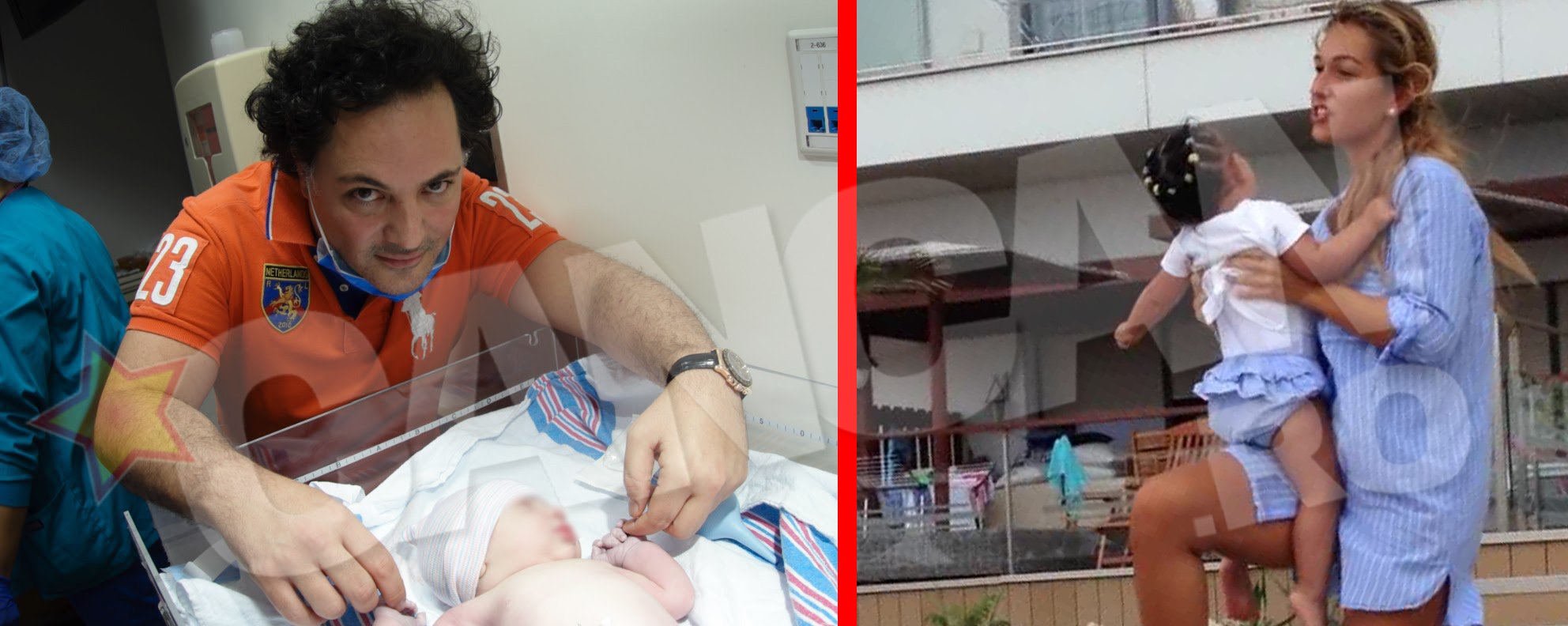 Irina Cristescu a fost obligata de judecatori sa o dea pe Alessia Miroslava fostului ei sot