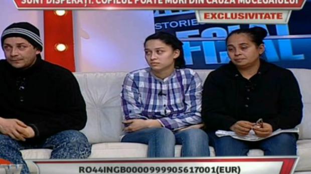 Famila ajutata de Becali