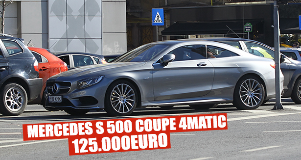 Mercedesul nou-nouţ al lui Vasilică Geambazi costă (la preţ de catalog) în jur de 125.000 de euro, cât un teren bun de casă în Pipera