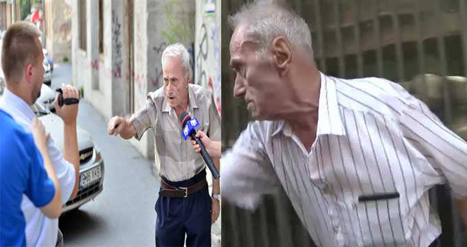 Inainte de a fi condamnat, Alexandru Visinescu a sarit sa-i bata pe jurnalisti