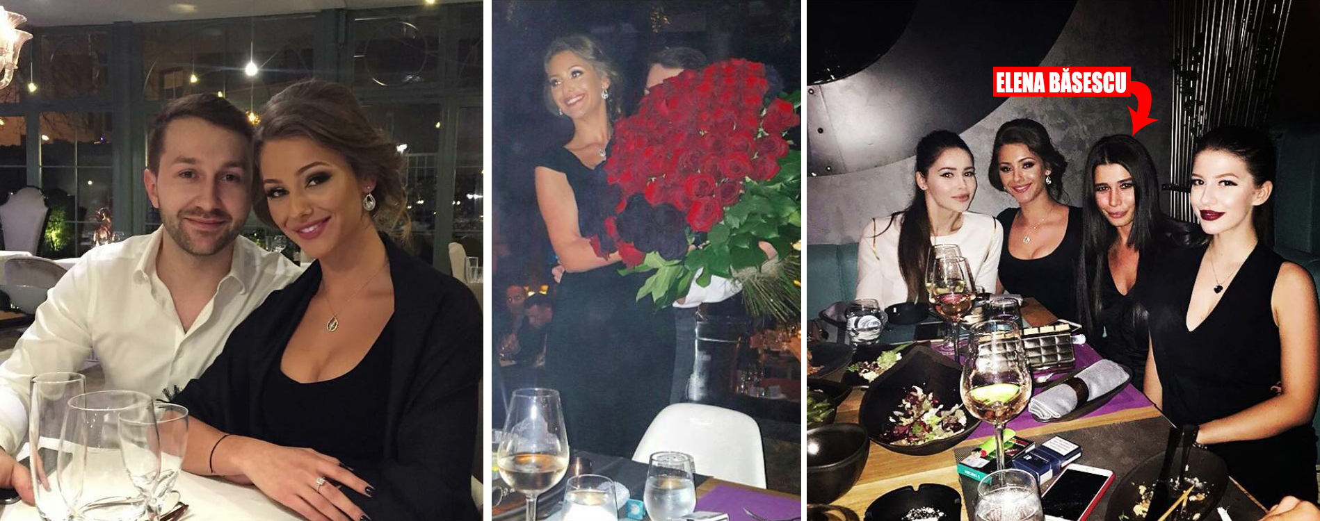 Singură la aniversarea prietenei sale, EBA pare să nu se fi atins de mâncare, semn că îşi continuă cura de dublă-mămică