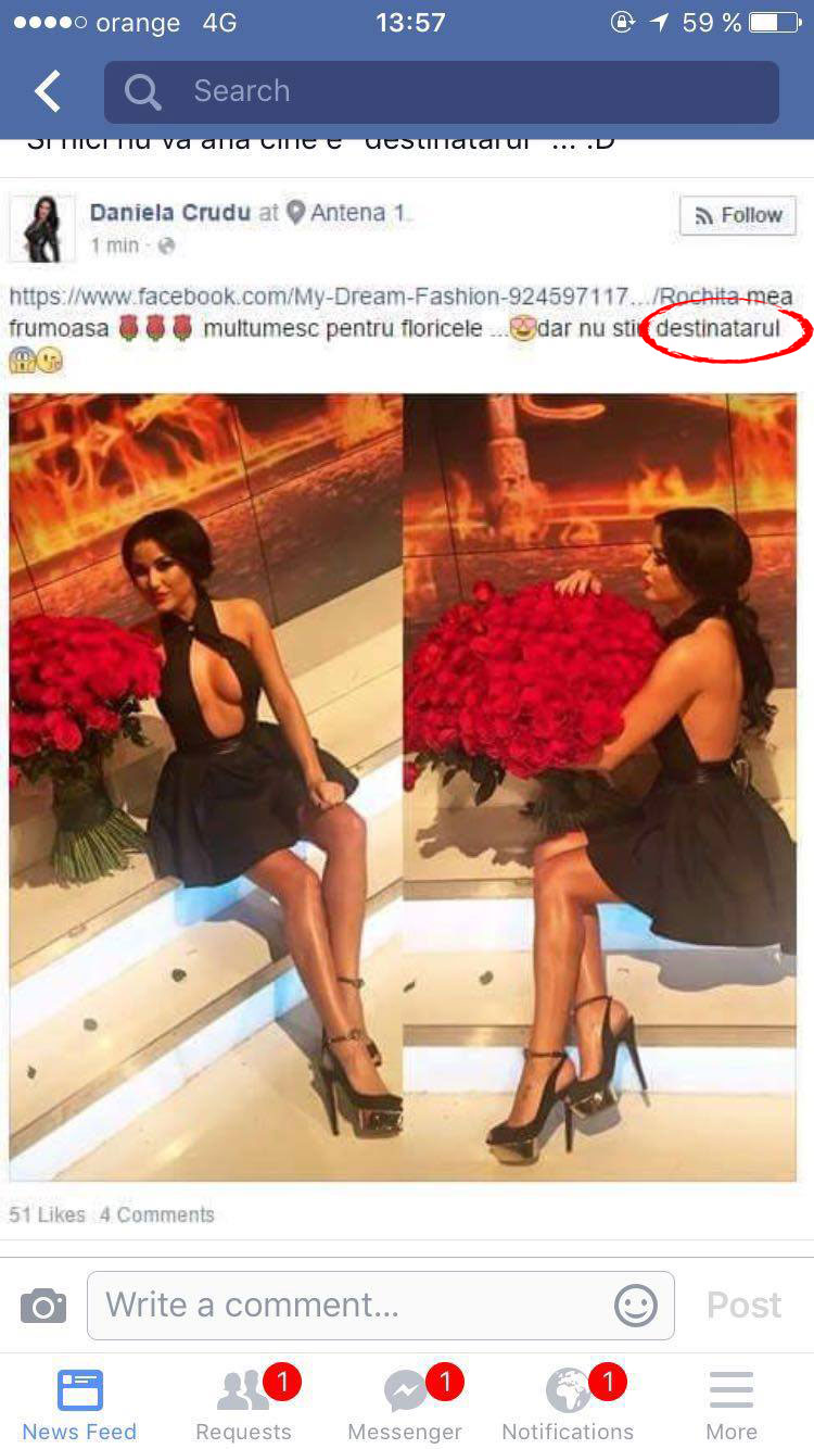 Daniela Crudu a dovedit grave lacune la...limba romana