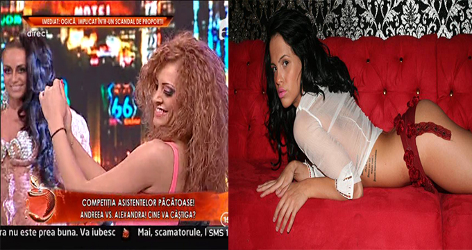 Mirela Dumitru (stanga) si Diana Guresoaie (dreapta) sunt judecate pentru proxenetism