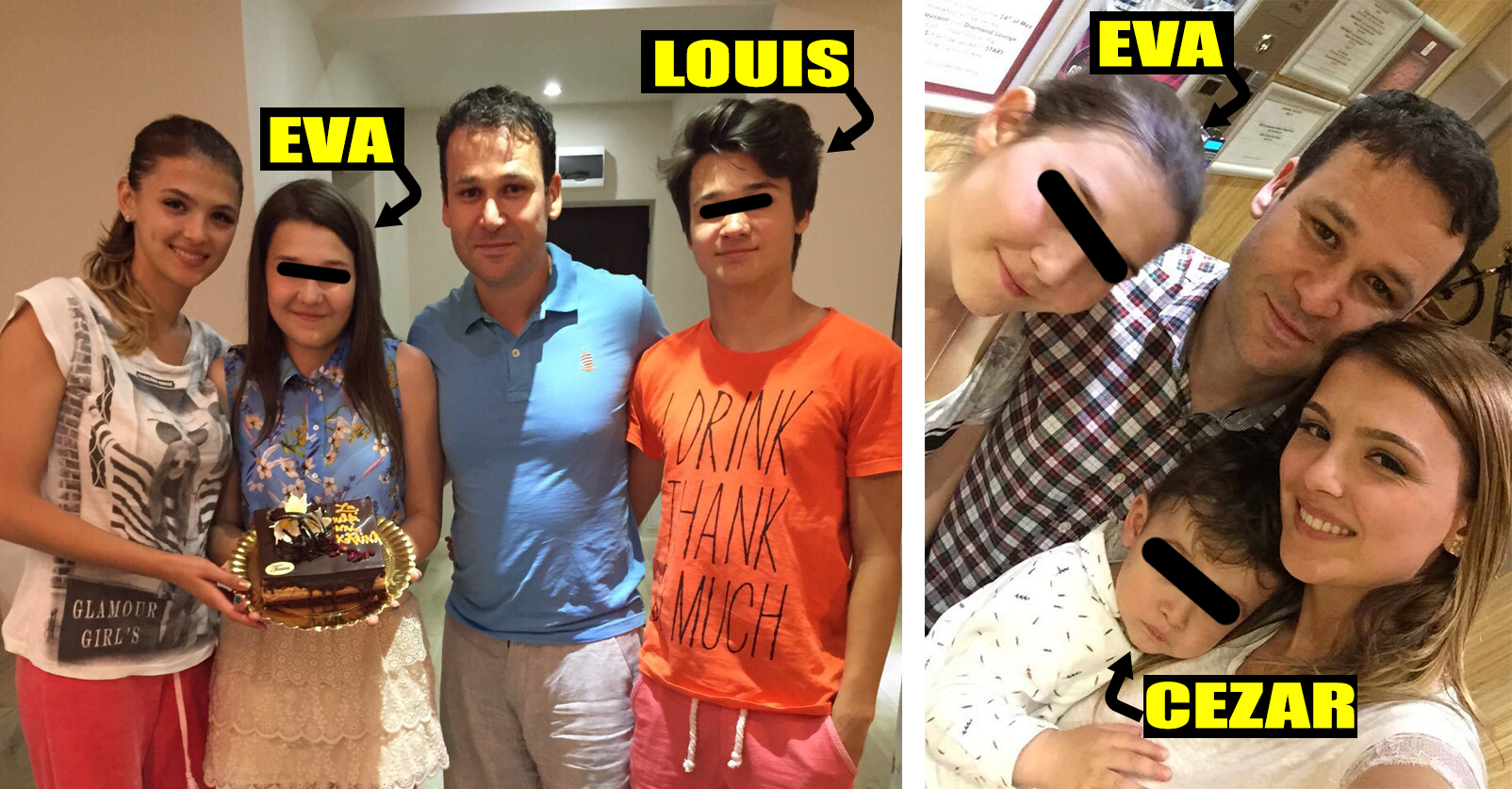 Copiii milionarului s-au ataşat de Sorina