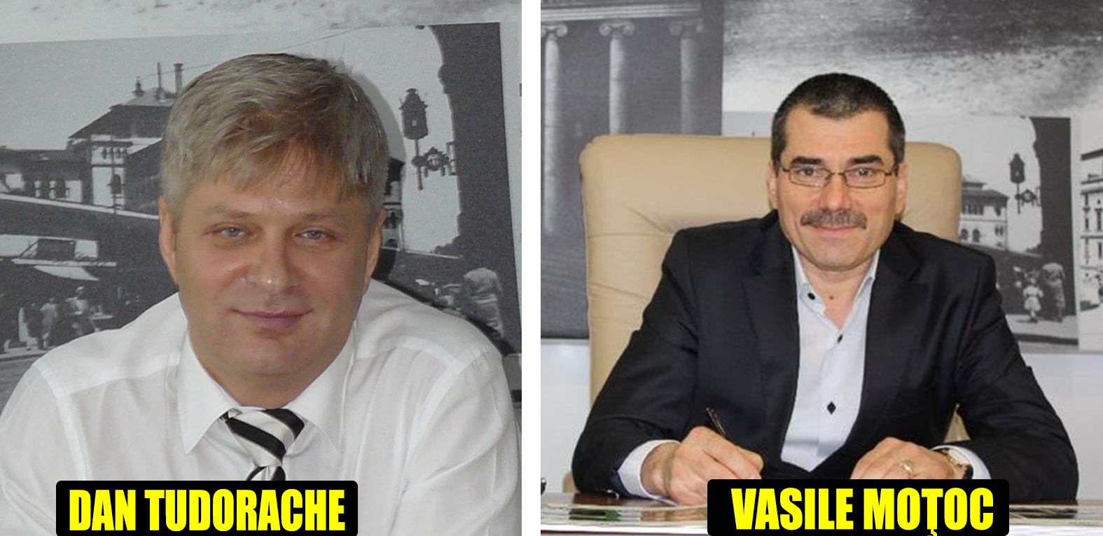 Dan Tudorache, omul PNL, oficial şef PSD sector 1, şi actualul primar interimar Vasile Moţoc au fost vedetele denunţurilor consilierilor de la Primăria Sector 1