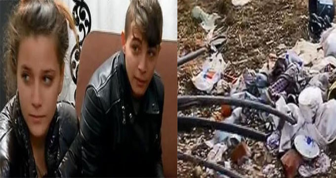 Copiii au distrus casa