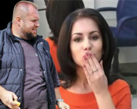 Cristi Tabără, alături de fosta lui iubită, Alina