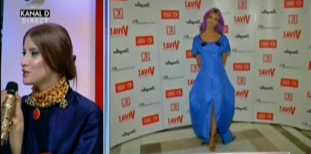 Iuliei Albu nu i-a plăcut rochia cântăreţei