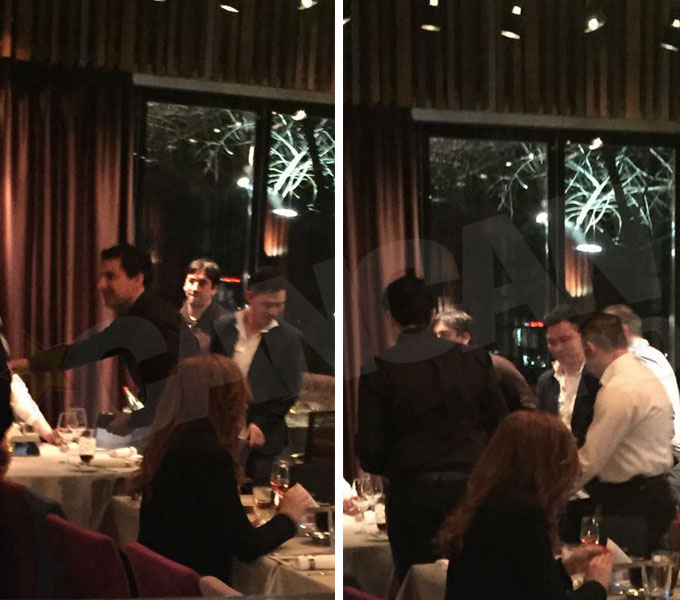 Prodanca i-a primit pe chinezi într-un restaurant de lux