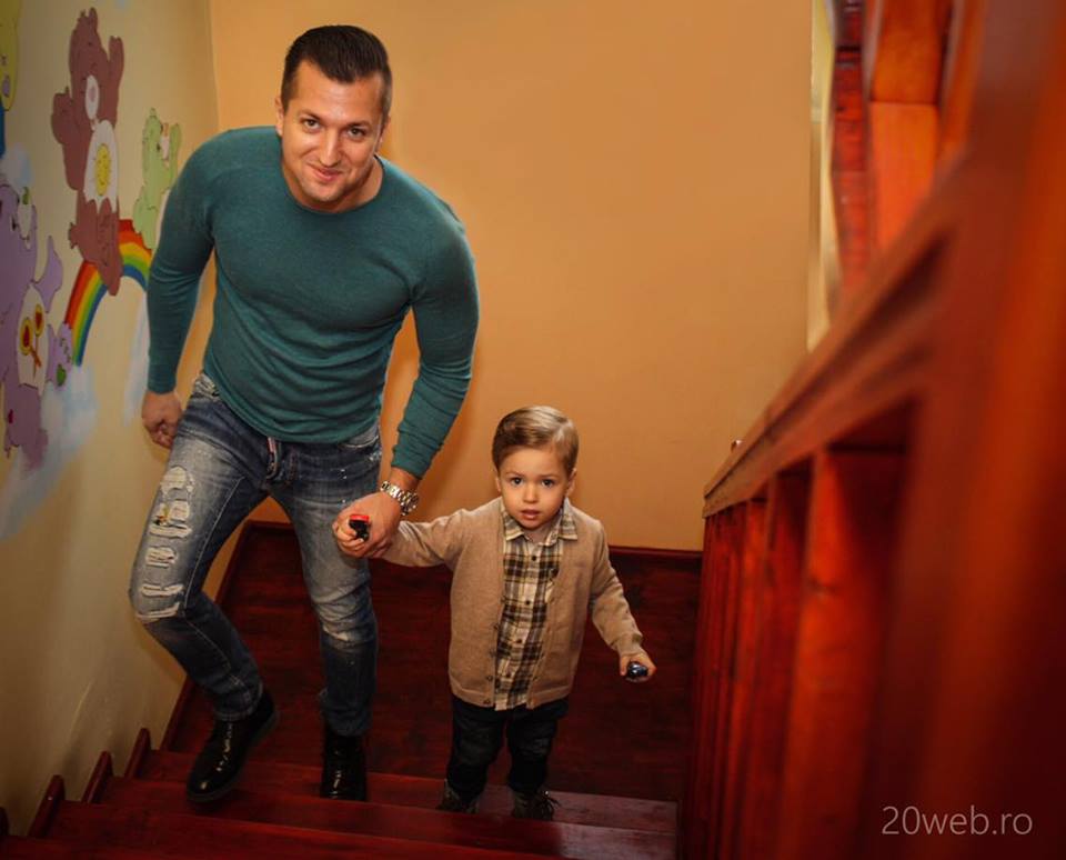 Valentin Gane are un fiu care îi seamănă leit