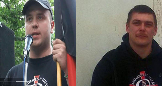 Szocs Zoltan (stânga) şi Beke Istvan se află în arest