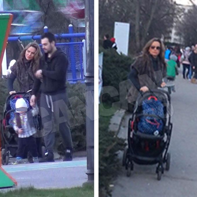 Anna Lesko, in rolul mămicii fericite!