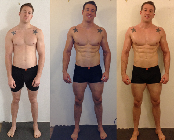 Un bărbat obişnuit dintr-o campanie publicitară pentru un produs de slăbit sau pentru unul de fitness este transformat cu ajutorul programelor de editare foto într-un adevărat atlet.