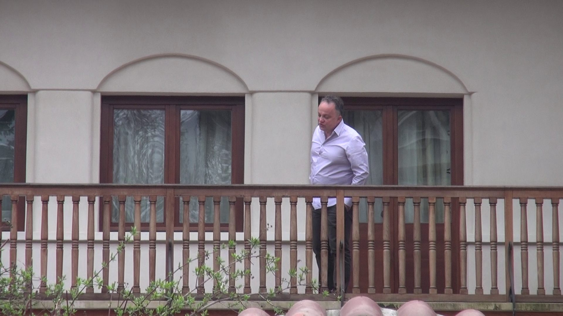 Claudiu Florică, filmat în vila în care Vadim Tudor a avut biroul