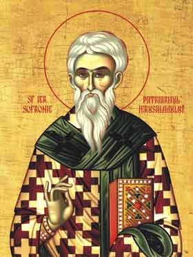 Sfantul Sofronie s-a nascut la Damasc